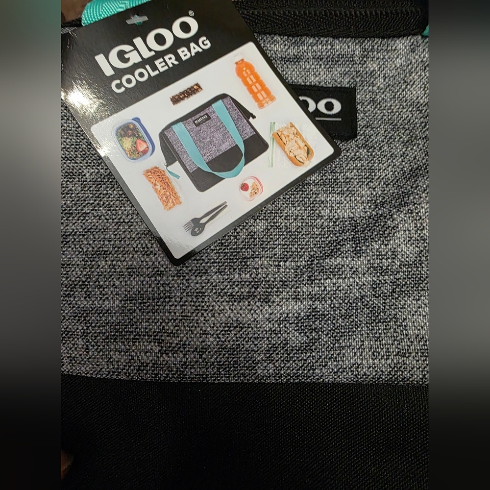 Igloo Gray and Black Cooler Bag